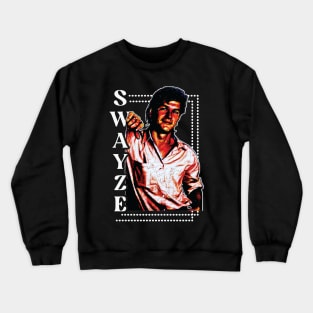 Patrick Swayze /// 80s Vintage Fan Design Crewneck Sweatshirt